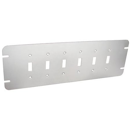 Southwire Toggle Switch Six Gang Multi-Gang Box Cover GBTC-6